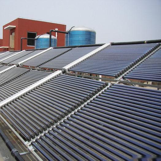 贵标集成太阳能中国电信云计算中心集中供热热水系统工程