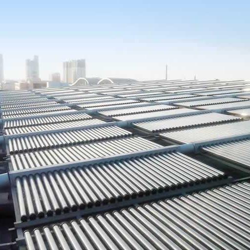 东苑酒店贵标集成太阳能集中供热热