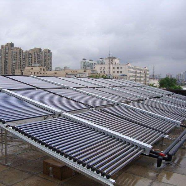 雅莱酒店贵标集成太阳能集中供热热